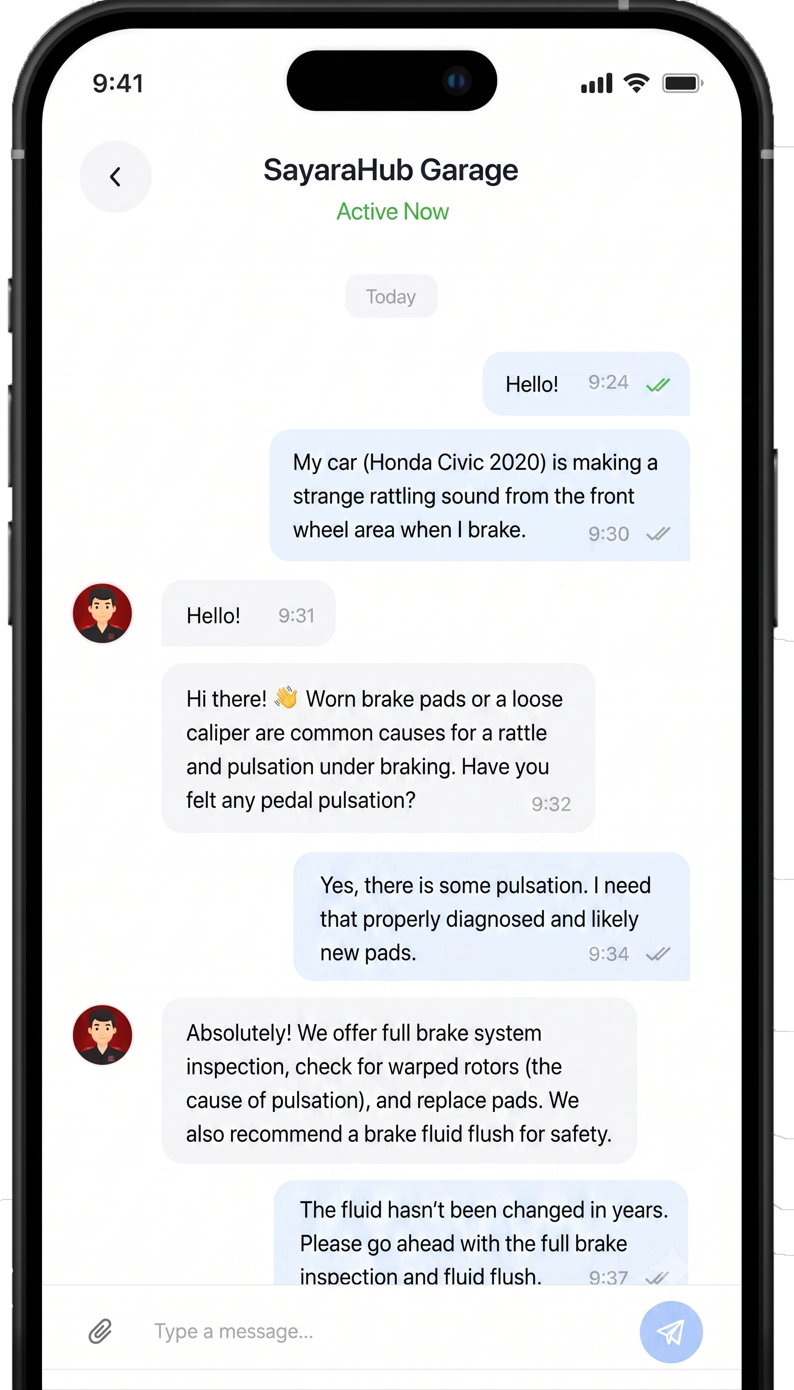 Connect Directly with the Garage - Step 3